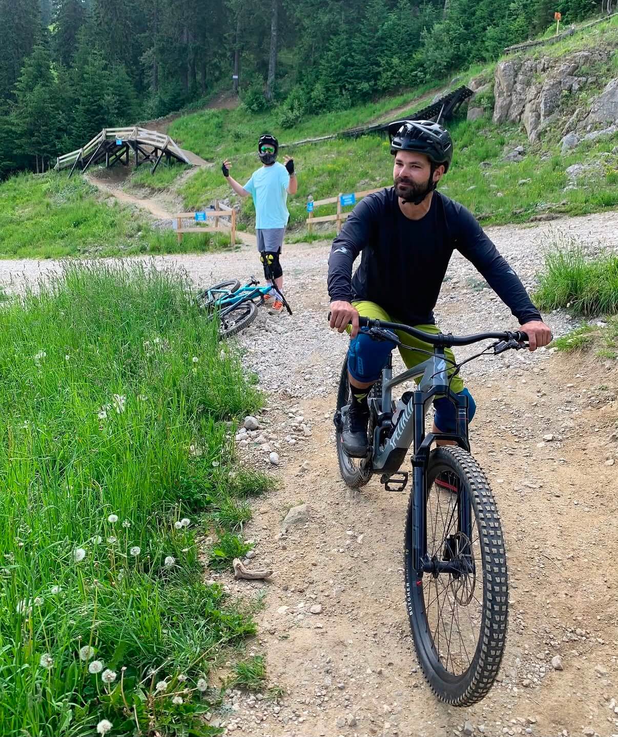 Mountain biking adventure through the Romanian forest