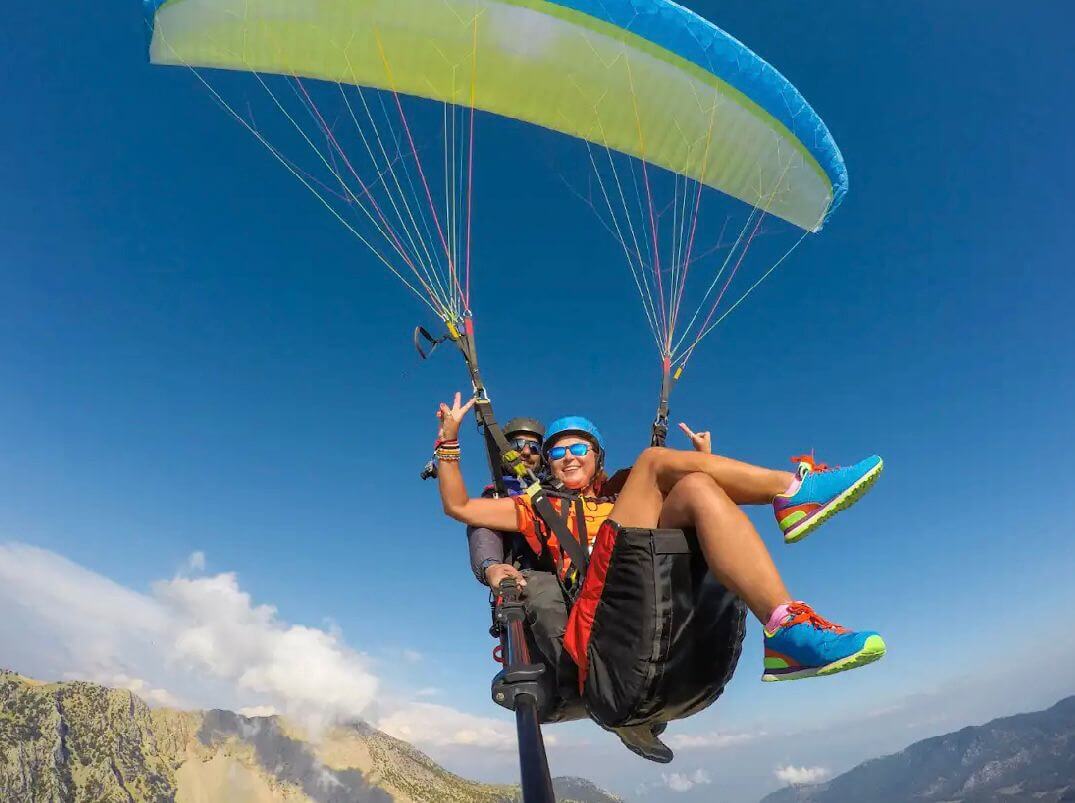 Paragliding extra activity icon