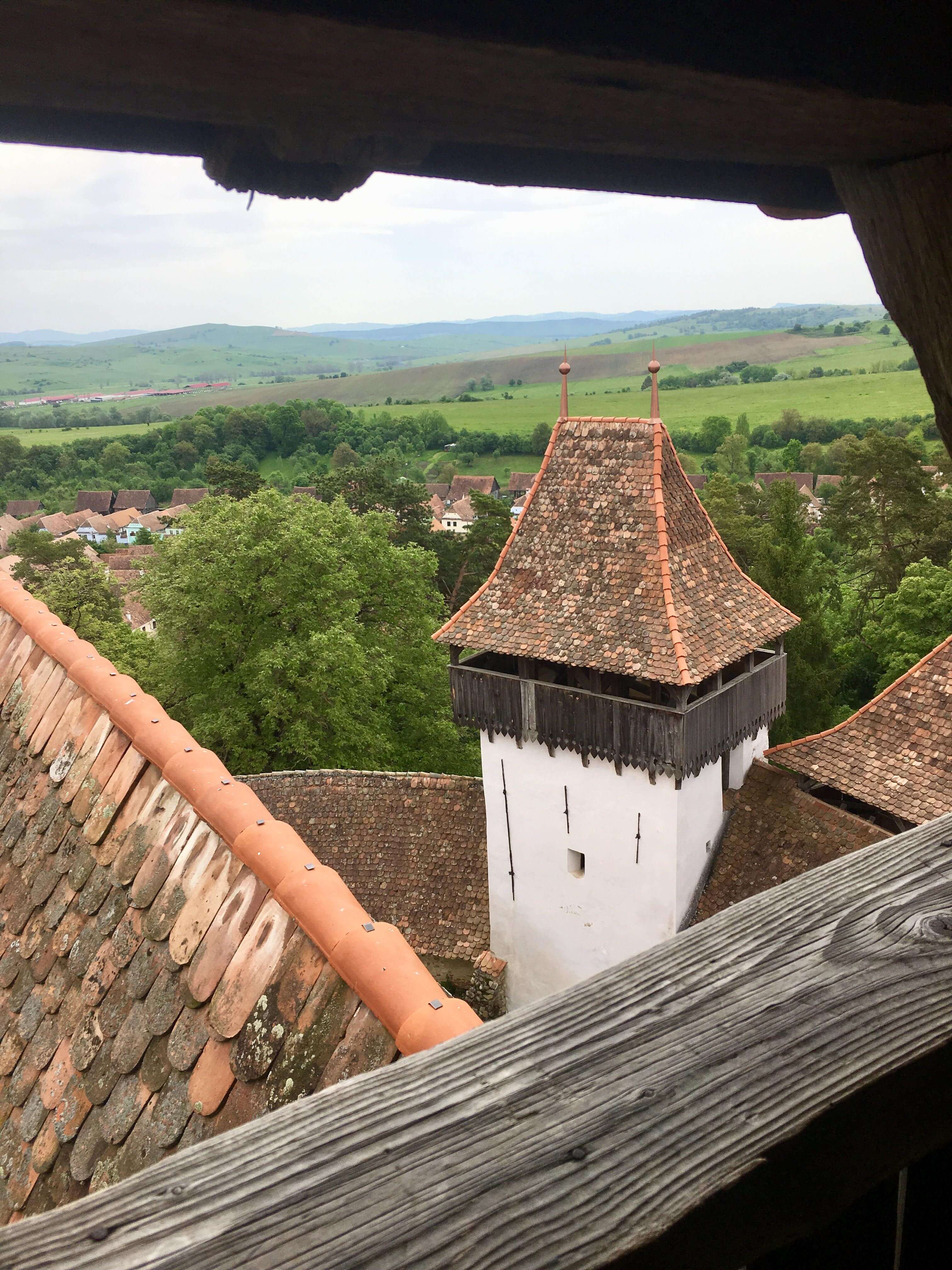 Scenic nature view in Transylvania