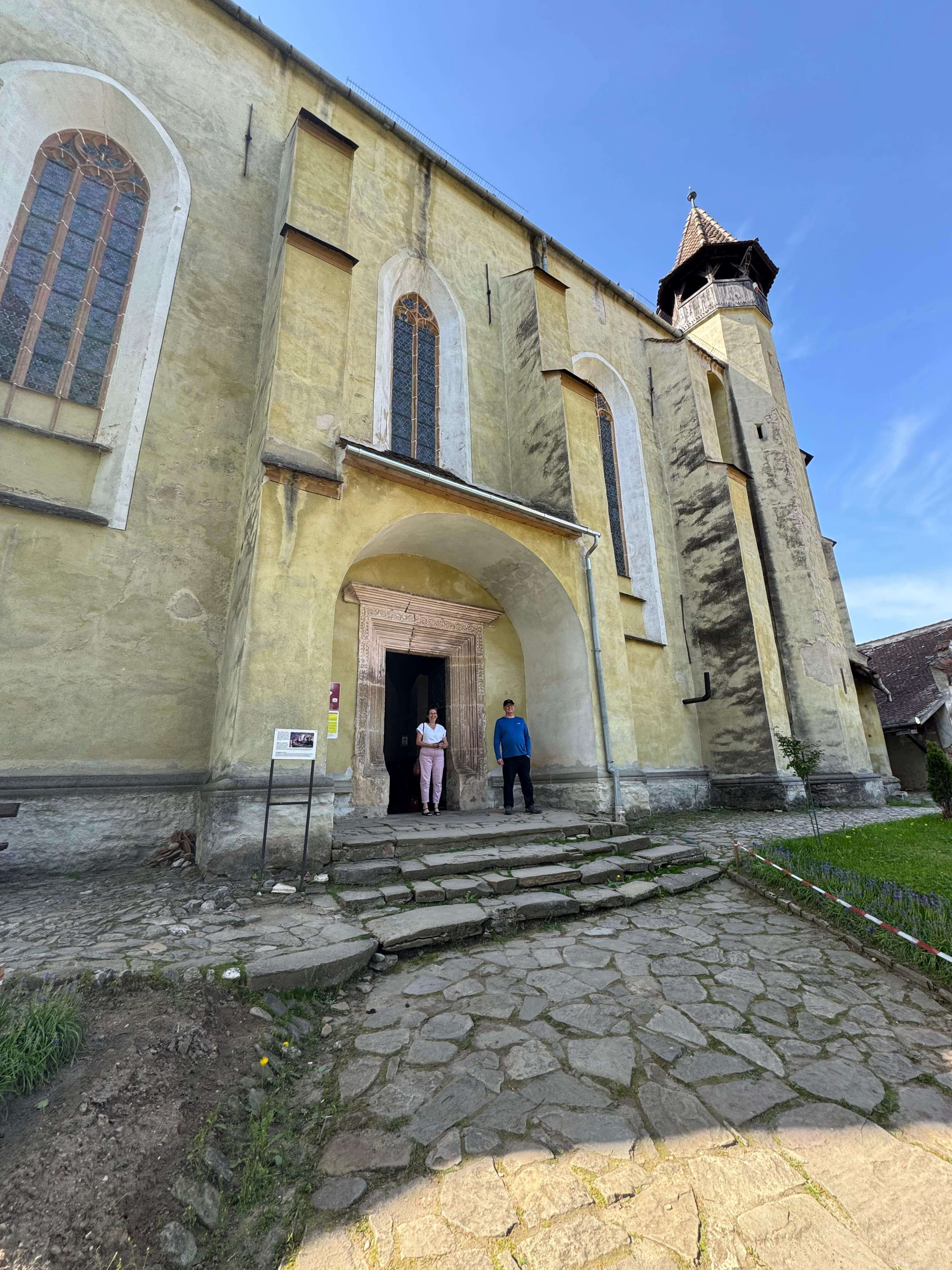 Historic fortified church in Transylvania
